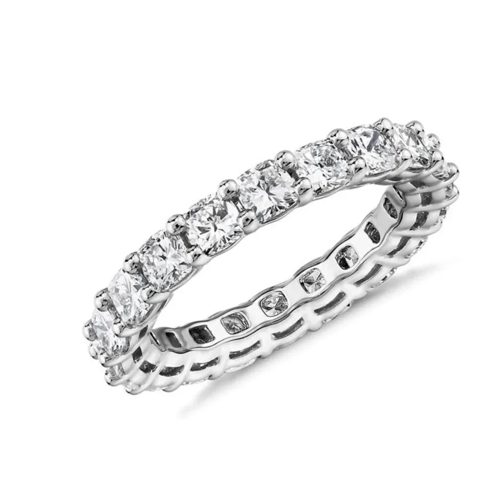 Paved Wedding Band Ring